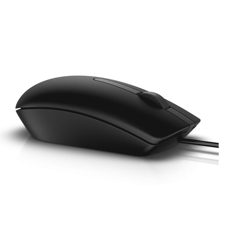 戴尔（DELL）MS116 鼠标   商务办公经典对称 有线鼠标USB接口即插即用的照片
